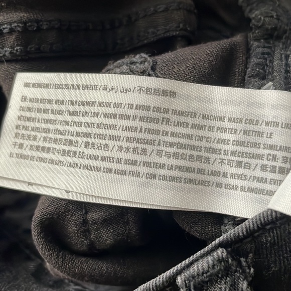 Hollister Black Skinny Jeans W26. Distressed. Nice - Picture 7 of 7